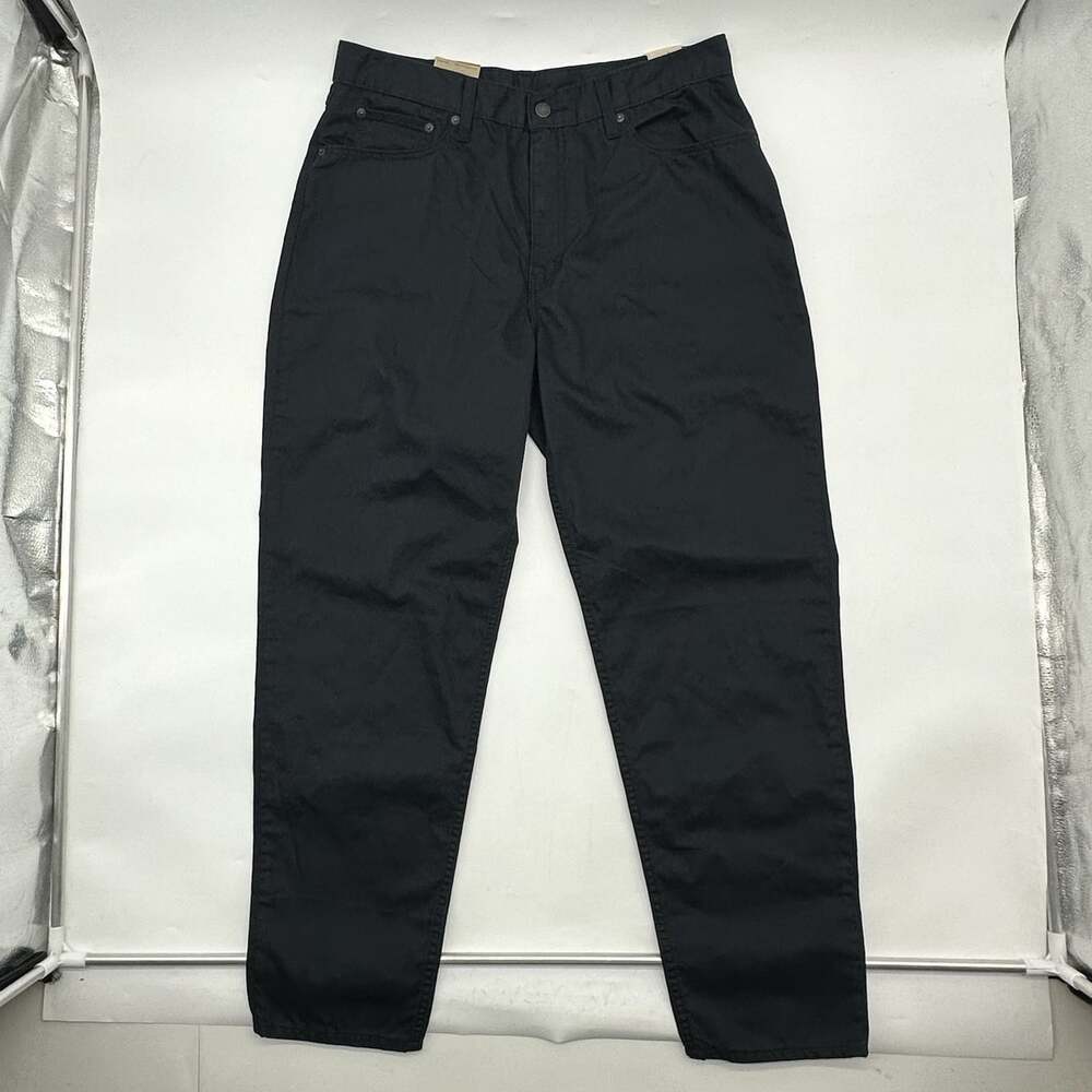 Levi's High Waisted Mom Jeans Size 33x30 Black Relaxed Fit High Rise Denim NWT